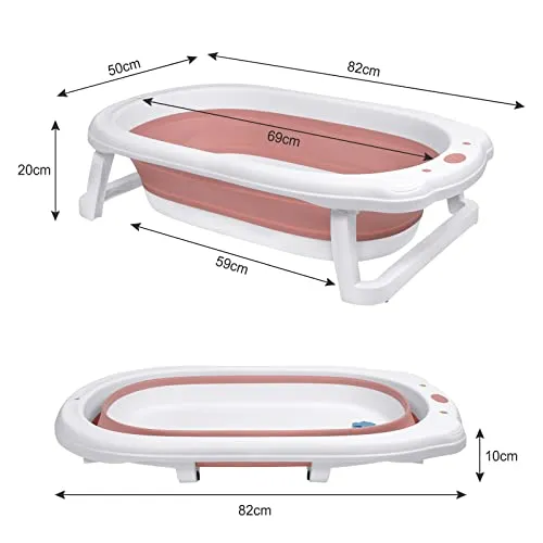 YRHome Faltbare Baby Badewanne 2