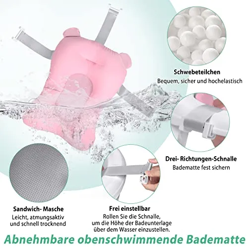 YRHome Faltbare Baby Badewanne 3