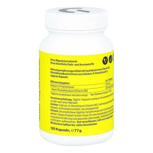 ZeinPharma Pantothensäure 500 mg 2