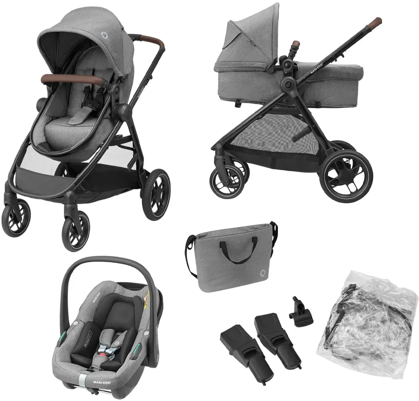 Zelia S Trio grau