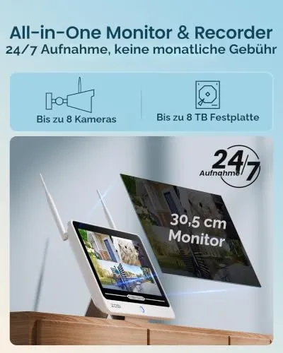 ZOSI 2K Wi-Fi 6 2
