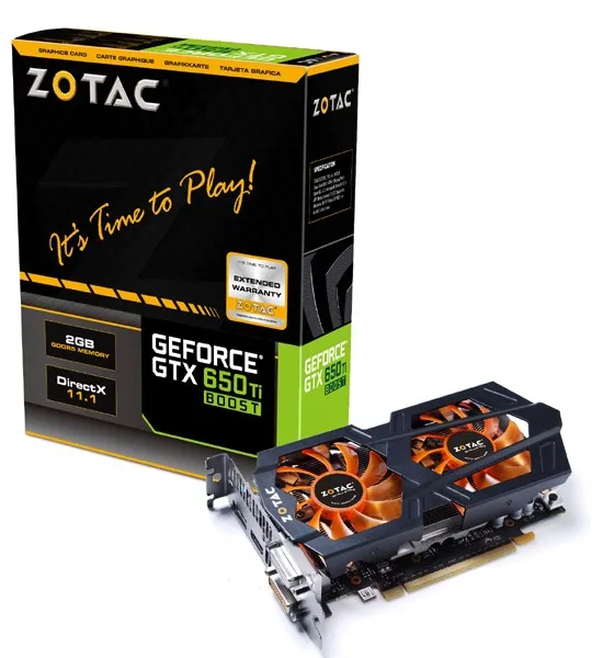 Zotac GeForce GTX 650 Ti Boost 2