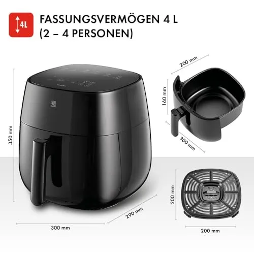 ZWILLING Heißluftfritteuse 4